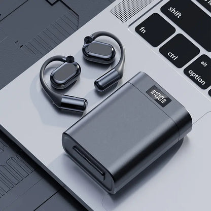 Bluetooth Earbuds with Smartphone Charging Support 45 Hours Playtime Hifi Bass ENC Noise Cancelling Bluetooth 6.0 Sport Design
